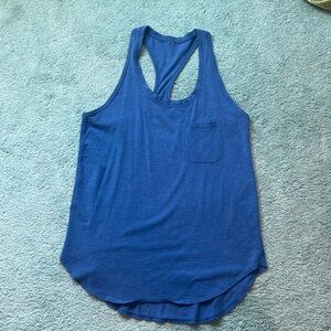 Lululemon cornflower tank top swoop